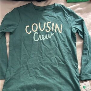 Carter's Blue Long Sleeve Tee Cousin Crew